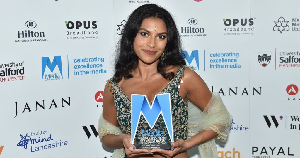 Talia Palamathanan named Best Newcomer 2024 at Asian Media Awards